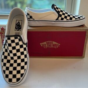 Classic Slip-On Checkerboard Vans